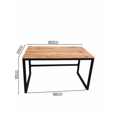 Стол-парта CAMPALA  на металлокаркасе 1200*600*750 ЛДСП дуб.16мм арт.377-1
