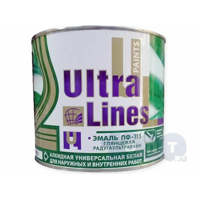 Эмаль ПФ-115 Ultra lines хаки  1,8 кг