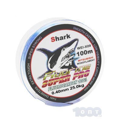 Леска SHARK SUPER PRO FLUOROCARBONE 100м. 0,40 мм./25 кг.