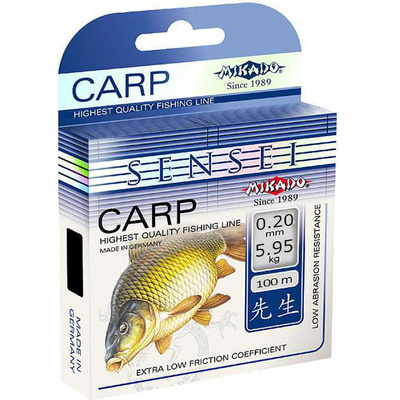 Леска CARP SENSEI 100м. 0.20 мм./5,95 кг.