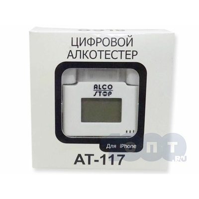 Алкотестер INTEGO AT-117 для iPhone -0,10%/+0,30% ВАС