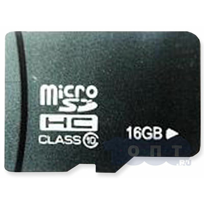 Флэш карта  microSDHC\Transflash 16 GB \67CL-10-159\  \ Class 10 без адапт.