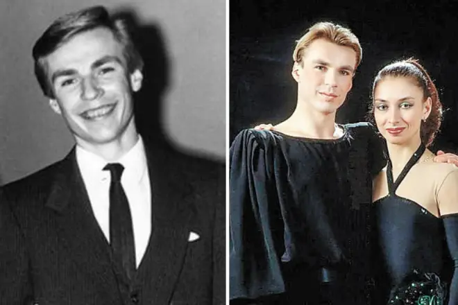 Александр Жулин и Майя Усова в молодости