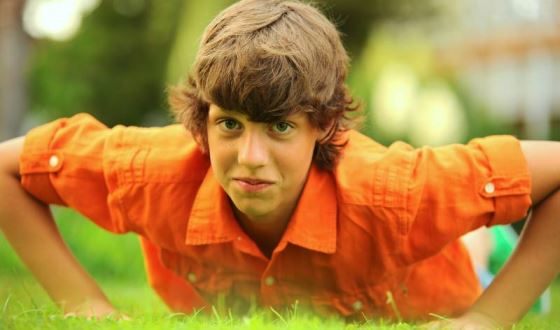 Алексей Лукин в детстве