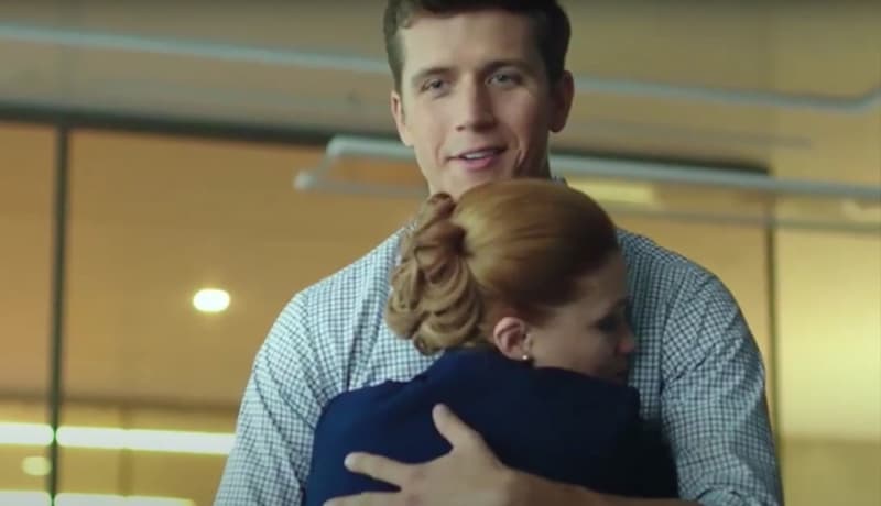 Денис Косяков и Ольга Кузьмина в фильме «Одноклассницы»