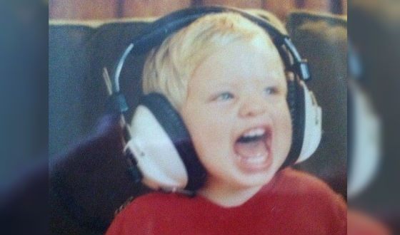 Доминик Шервуд в детстве