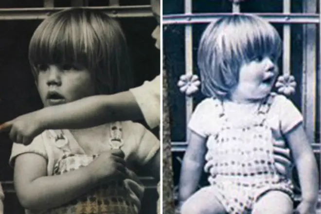 Факундо Арана в детстве