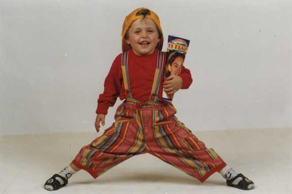 Влад Соколовский в детстве