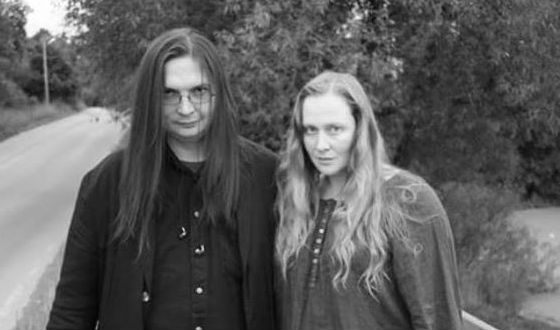 Юлия Ауг и ее второй муж в молодости